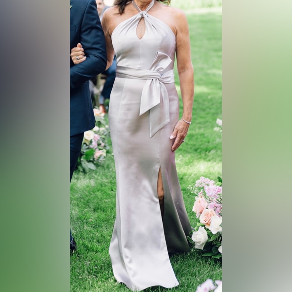Kelly Chase Couture silver gown